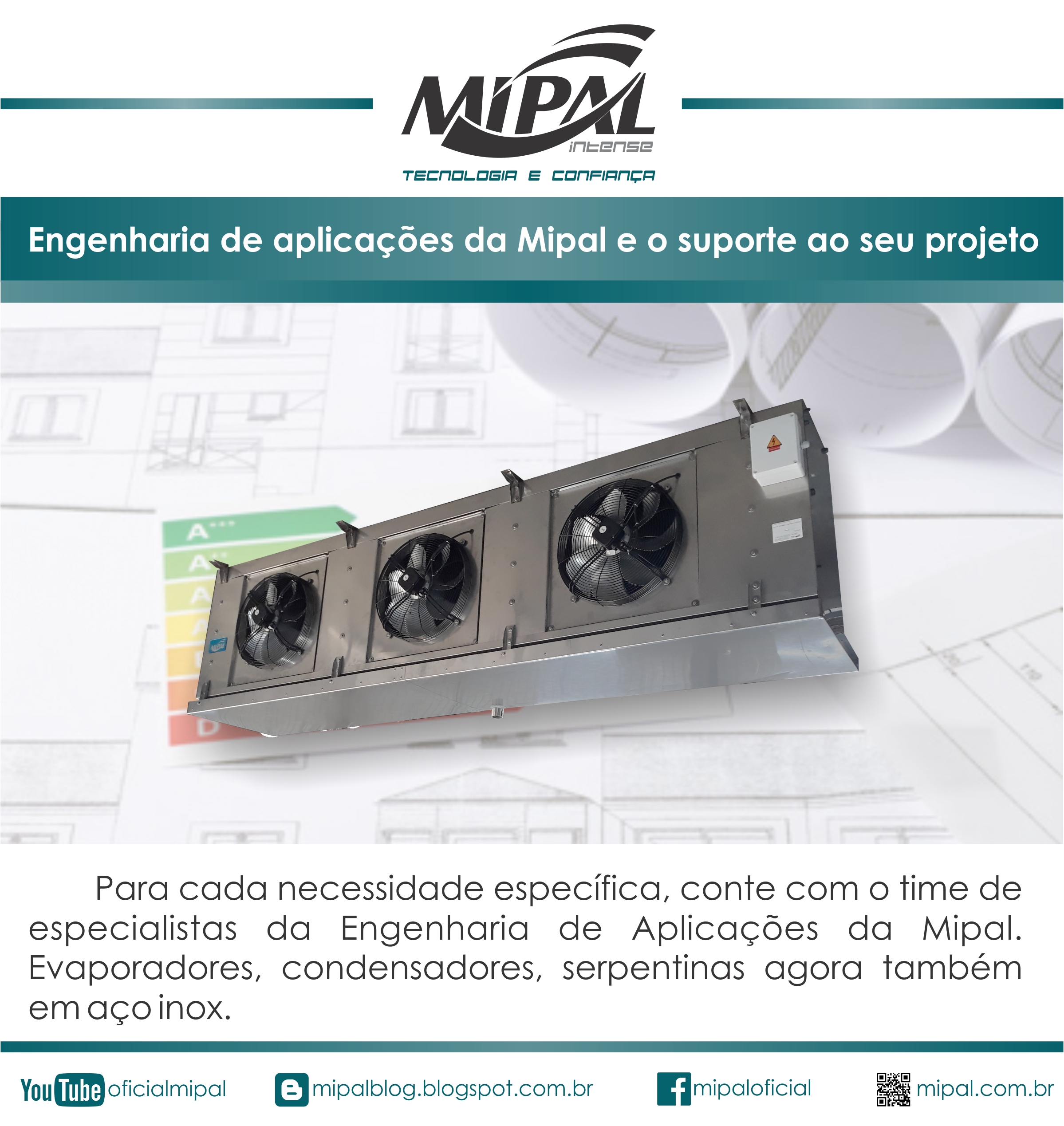 Engenharia de aplicações da Mipal eo suporte ao seu projeto Mipal